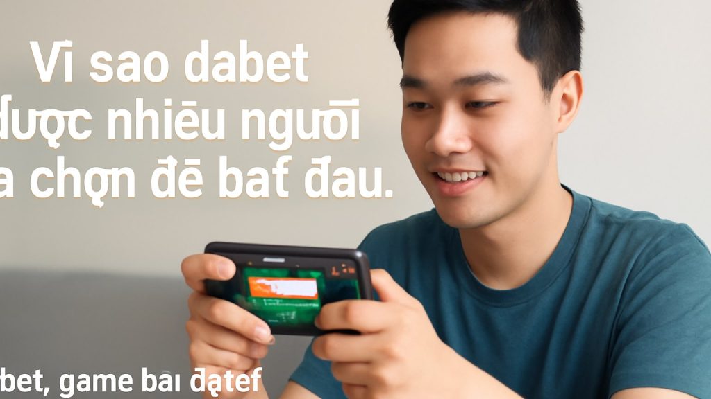 Vì sao dabet được nhiều người lựa chọn để bắt đầu? Minh họa: Vì sao dabet được nhiều người lựa chọn để bắt đầu?