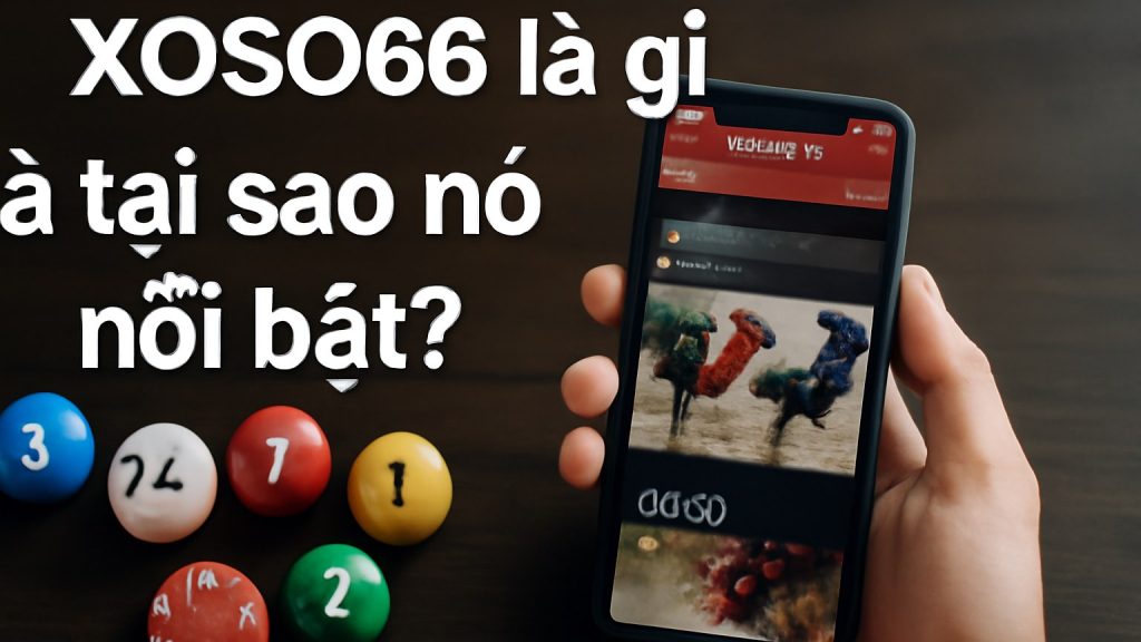 Minh họa: XOSO66 là gì và tại sao nó nổi bật?